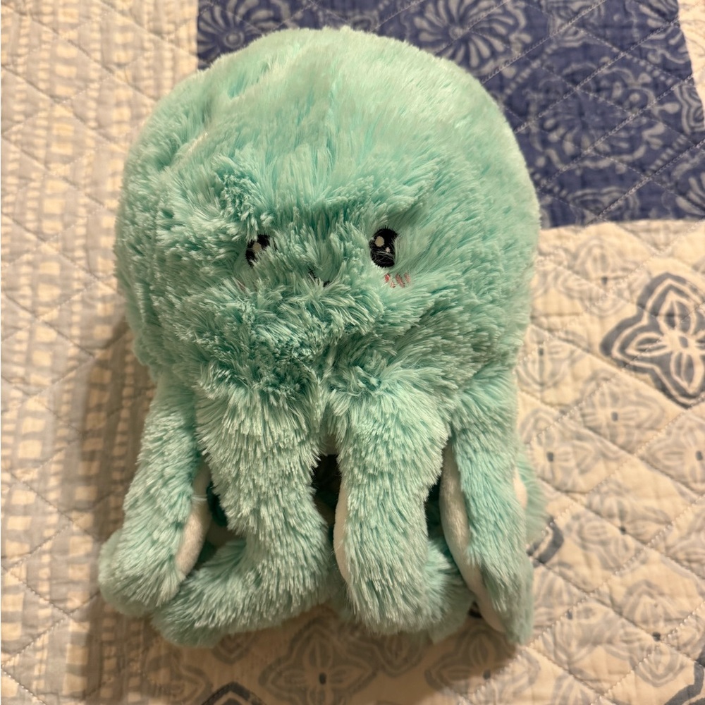 Plush Aqua Octopus Stuffed Animal